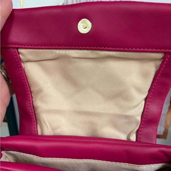 Jason Wu Fuchsia Quilted Vegan Leather Crossbody Bag - Picture 7 of 12